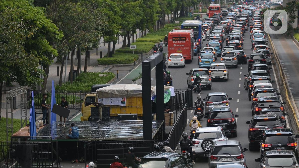 33 Ruas Jalan Jakarta Ditutup untuk Malam Tahun Baru 2026